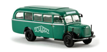 Brekina Starline 58006 Steyr 380 Bus Schwarz Bau