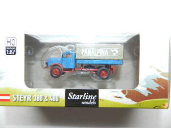 Brekina Starline 58039 Steyr 380 Pritschen Lkw Panalpina
