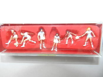 Preiser 10078 Tennisspieler  6 Stück H0 Figuren