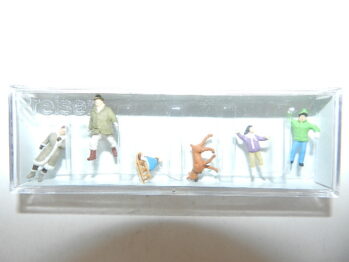 Preiser 10310 Fam.Krause im Schnee 6 Stück H0 Figuren
