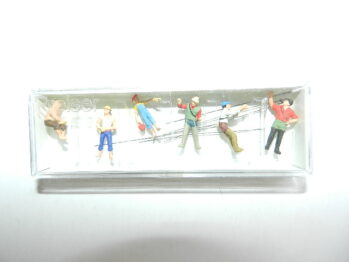 Preiser 10077 Angler  6 Stück H0 Figuren