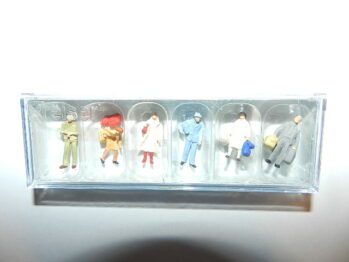 Preiser  14133 Reisende 6 Stück H0 Figuren