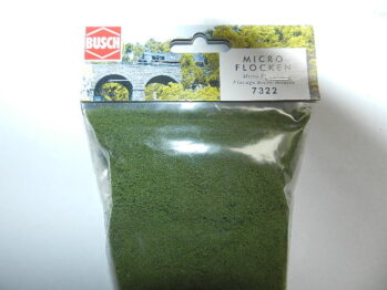 Busch 7322 Microflocken mittelgrün