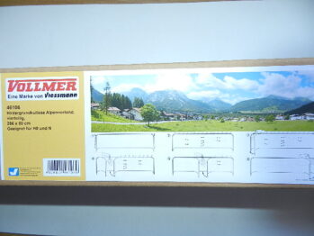Vollmer 46106 Hintergrundkulisse Alpenvorland