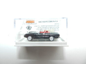 Brekina 29606 Alfa Spider offen schwarz