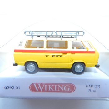 Schweizer Post "PTT" Wiking VW T3 Bus 0292 01-1:87 