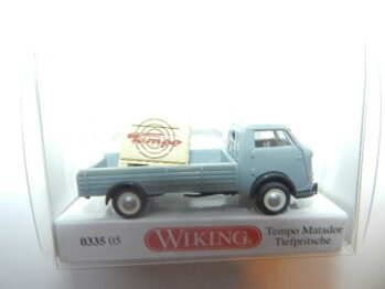 Wiking  0335 05 Tempo Matador Pritsche mit Kiste beladen 033505
