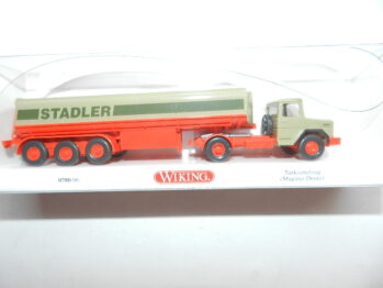Wiking 0780 06 Magirus Eckhauber  Tanksattelzug Stadler