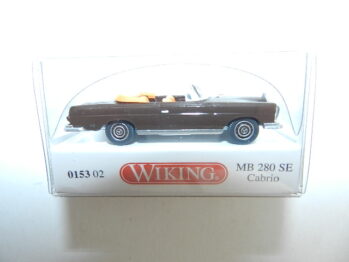 Wiking 0153 02 MB Mercedes 280 SE Cabrio braun 015302