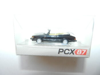 Brekina PCX 870124 Saab 900 Cabrio schwarz