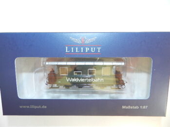 Liliput 344380 Waldviertelbahn Personenwagen Bi/s 910  grün Ep.VI  H0e