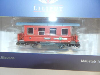 Liliput 344365 Zillertalbahn Personenwagen BI "Gemeinde TUX" Ep.VI  H0e