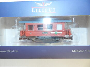 Liliput 344367 Zillertalbahn Personenwagen BI "Gemeinde Strass " Ep.VI  H0e