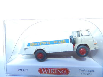 Wiking 0781 02 MAN Tankwagen "Kraftstoffe - Heizöl " 078102