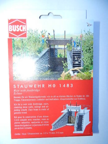 Busch 1483 Stauwehr