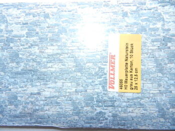 Vollmer 46055 Mauerplatte Naturstein aus Karton