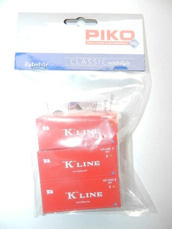 Piko 56220 K-Line 3er Set 20 Container