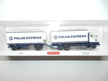 Wiking 0457 04 Volvo F88 Kühl-Koffer-Lastzug  POLAR_EXPRESS 045704