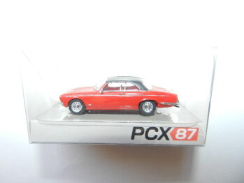 Brekina PCX 870165 Jaguar XJ-C rot / Dach schwarz