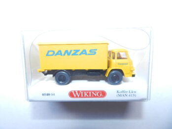 Wiking 0540 04 MAN 415 Koffer-LKW DANZAS 054004