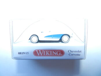 Wiking  0819 05 Chevrolet Corvette cremeweiß/blau  081905