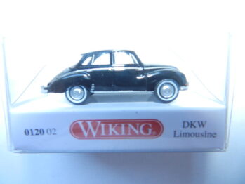 Wiking 0120 02 DKW Limousine schwarz Dach weiß 012002