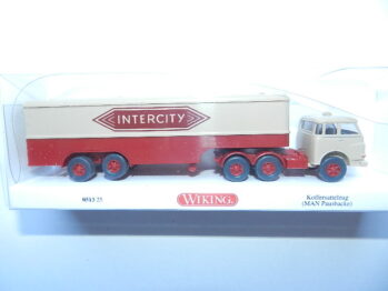 Wiking 0513 25 MAN Pausbacke Koffersattelzug  INTERCITY 051325