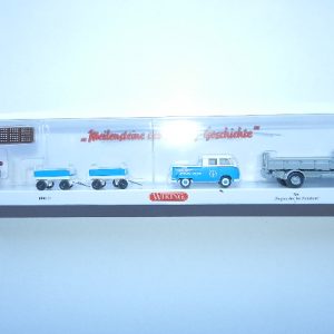 Wiking 0991 01 Begin des Jet-Zeitalters 4tlg. Set MB Rundhauber VW T1 Doka 099101