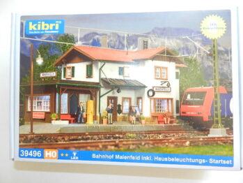 Kibri 39496 Bahnhof Maienfeld inkl. Hausbeleuchtungs- Startset