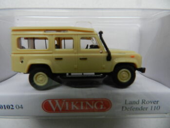 Wiking  0102 04 Land Rover Defender 110 beige 010204