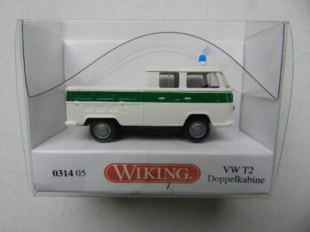 Wiking  0314 05 Volkswagen VW T2 DOKA Polizei 031405
