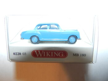 Wiking  0220 03  MB Mercedes 180 Ponton hellblau 022003