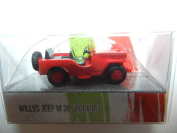 Wiking / Blackstar BS001010 Wiking Willys Jeep Polizei Italien "Polizia di Stato - Reparto Celere"