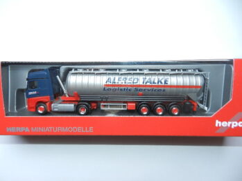 Herpa 314725 MB ACTROS BIGSPACE ‘18 ADR SAUGSILO-SATTELZUG "ALFRED TALKE"