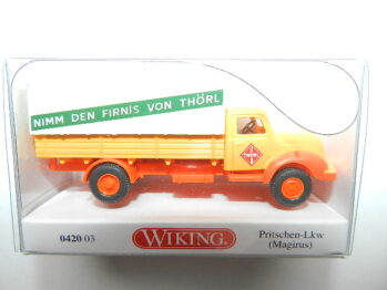Wiking 0420 03 Magirus - Deutz Rundhauber Pritschen-Lkw  "Thörl" 042403
