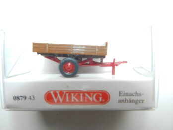 Wiking 0879 43 Allgaier Einachsanhänger braun 087943