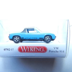 Wiking  0792 07 VW Porsche 914 blau 079207