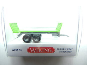 Wiking 0955 38 Joskin Futtertransporter grün Spur N 095538