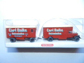 WIKING 845 01 31 Mercedes  MB L 2500  Möbel-Lastzug "Carl Balke"  84501