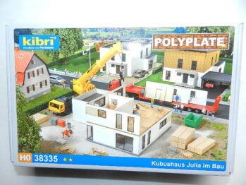 KIBRI 38335 H0 Kubushaus Julia im Bau - Polyplate Bausatz