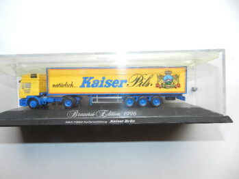 Herpa MAN F2000 Koffersattelzug Kaiser Bräu