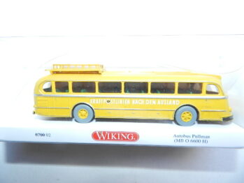 Wiking 0700 02 Mecedes MB O 6600 H Autobus Pullman  "Kraftpost"  070002