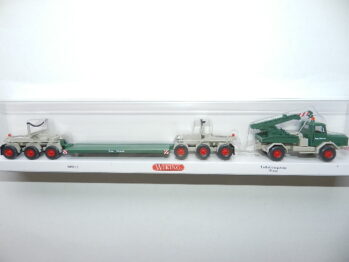 Wiking 0493 03 Tiefladehängerzug (Faun) - "Aug. Alborn" 049303