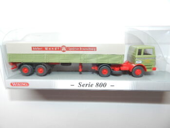 Wiking PMS 253055  Mercedes MB LP1620 Pritschensattelzug Gerhardt Wandt Edition 9