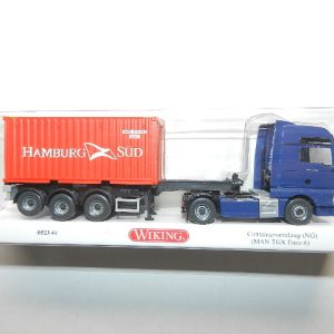 Wiking 0523 48 Containersattelzug (NG) (MAN TGX Euro 6) "Hamburg-Süd"  052348