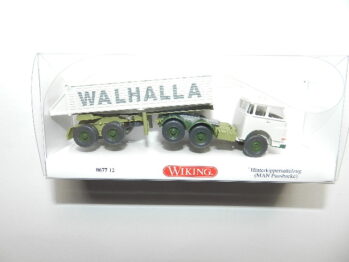 Wiking  0677 12 MAN Pausbacke Hinterkippersattelzug "Walhalla Kalk" 067712
