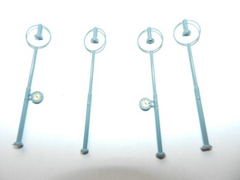 Kibri 4 Bahnsteig Mast-Lmpen Attrappen