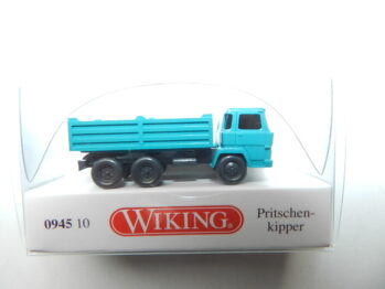 Wiking 0945 10 Magirus  Pritschenkipper wasserblau  Spur N 094510