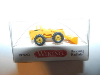 Wiking 0974 02 Radlader Hanomag - gelb Spur N 097402