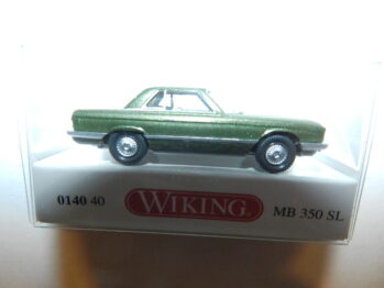 Wiking 0140 40 Mercedes MB 350 SL - zypressengrün-met. 014040